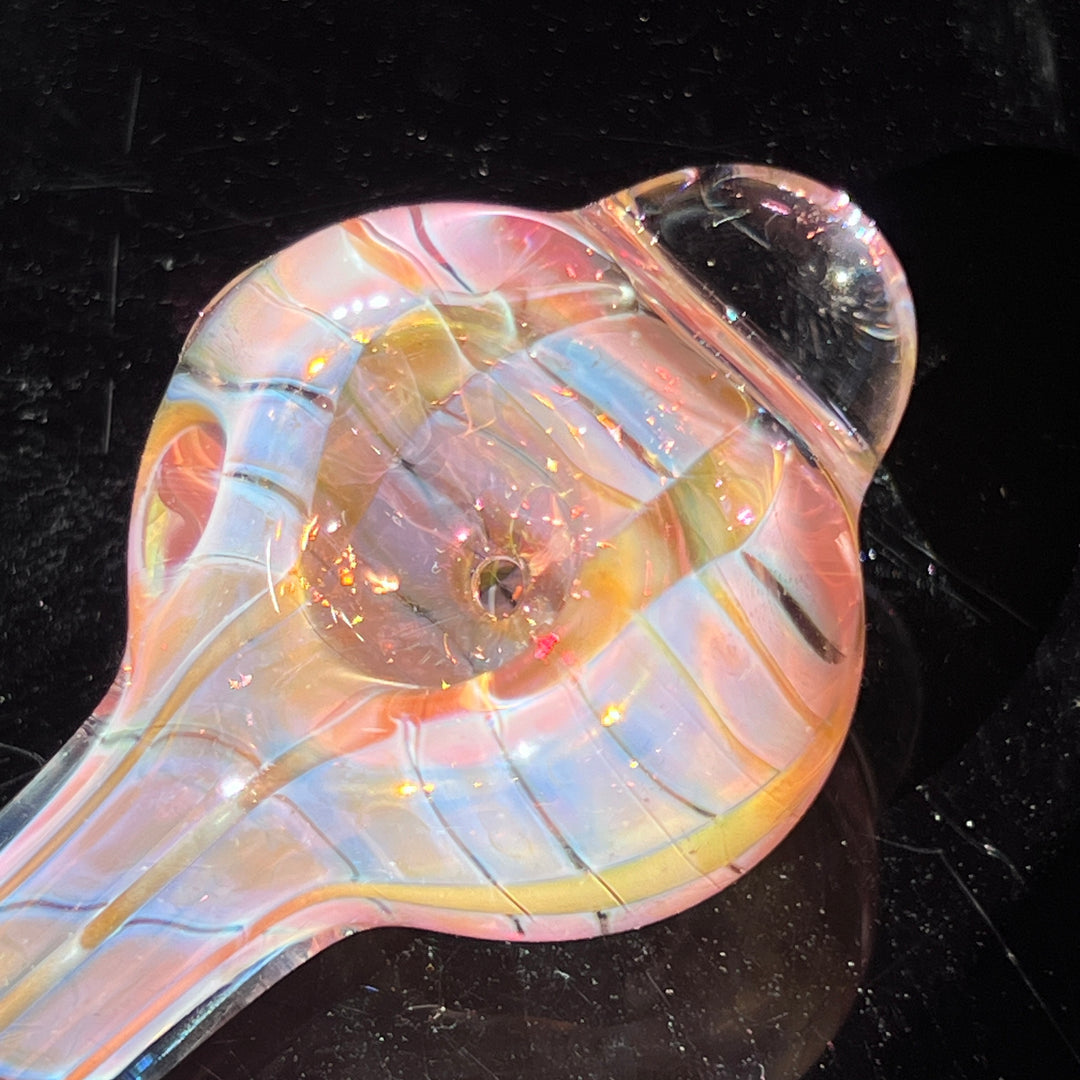 Coil I.O. Fumed Spoon Glass Pipe Schutz Glass   