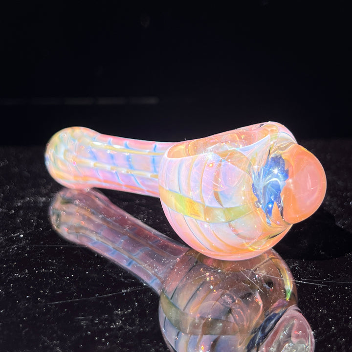 Coil I.O. Fumed Spoon Glass Pipe Schutz Glass   