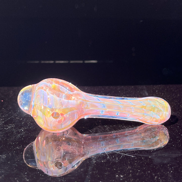 Coil I.O. Fumed Spoon Glass Pipe Schutz Glass   