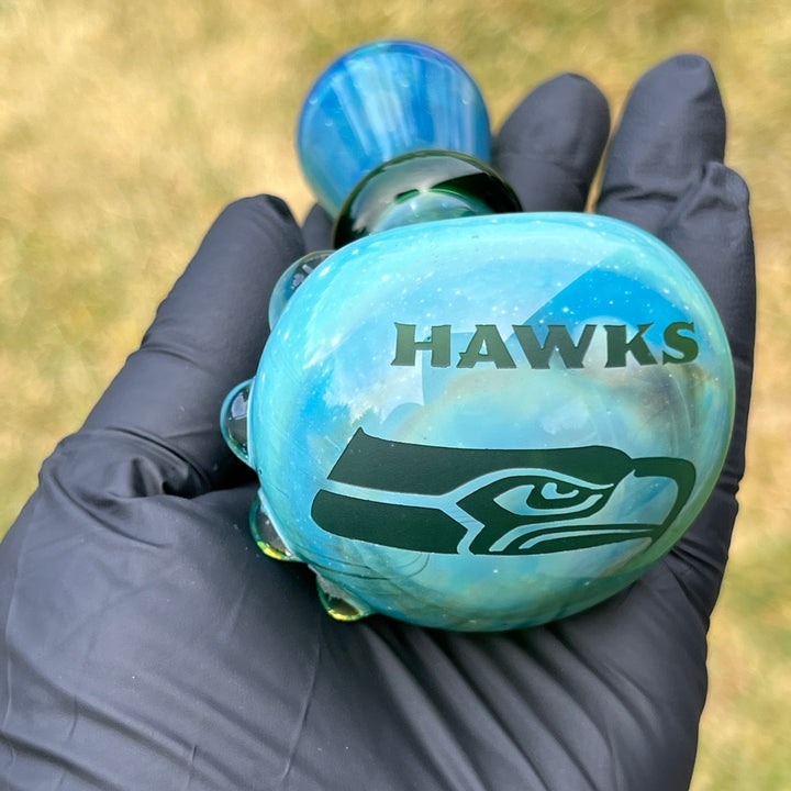 Seahawks Glass Pipe Glass Pipe Tako Glass   