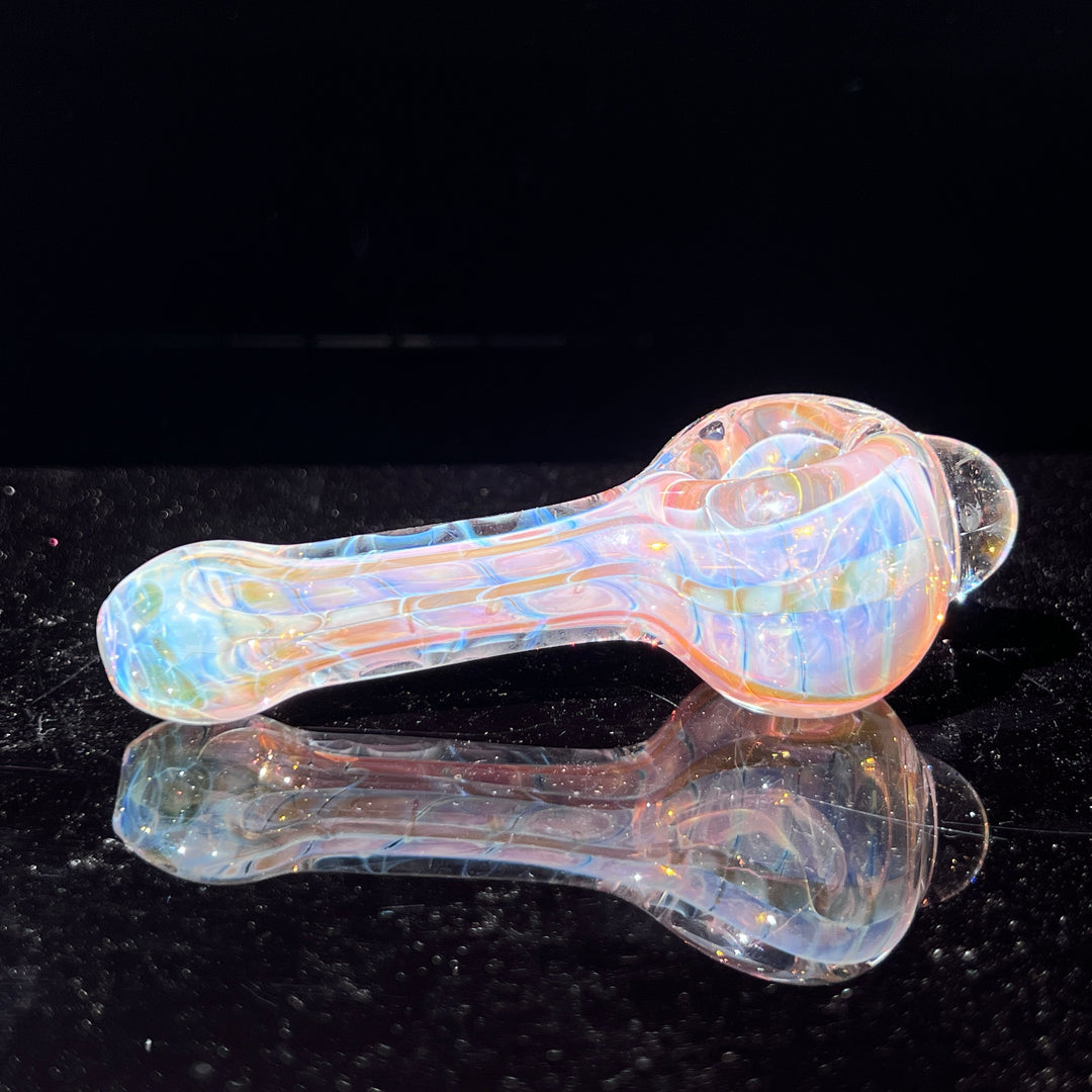 Coil I.O. Fumed Spoon Glass Pipe Schutz Glass   