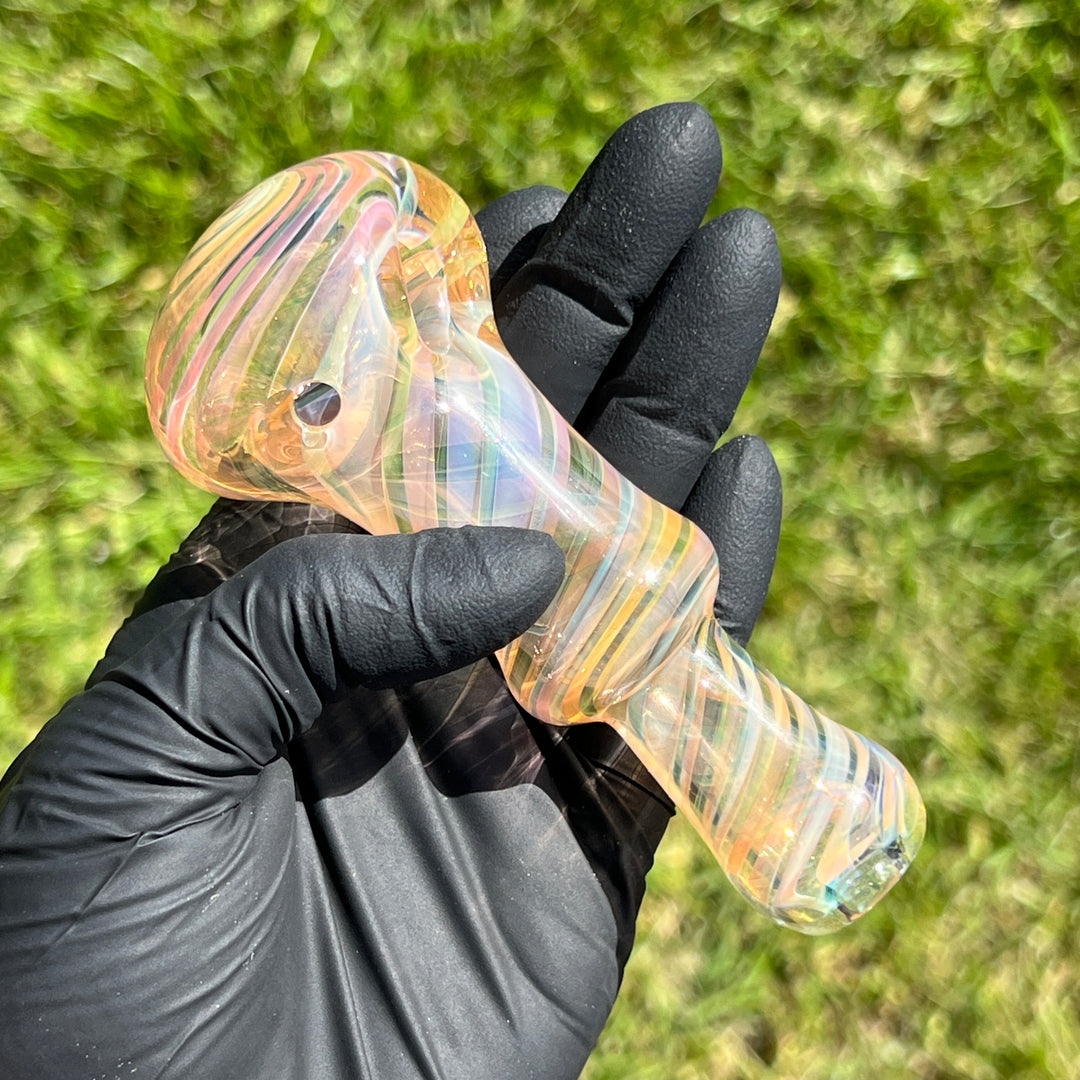 Firekist Inside Out Fume Spoon Glass Pipe Firekist Glass   