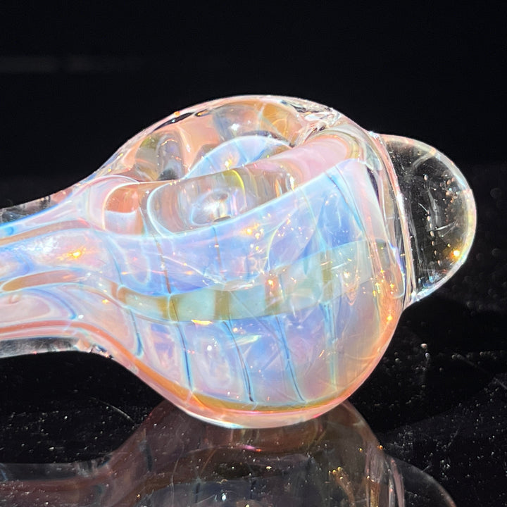 Coil I.O. Fumed Spoon Glass Pipe Schutz Glass   