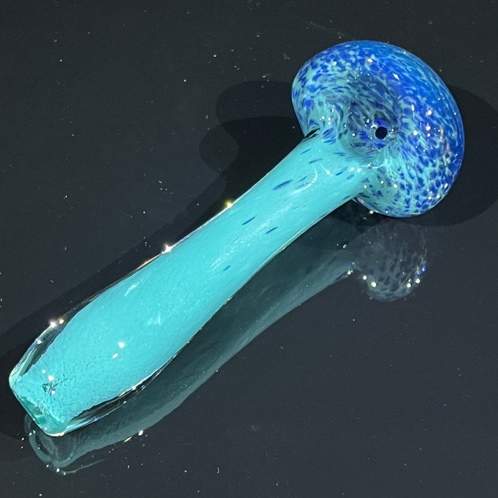 Blue Frit Pipe Glass Pipe Beezy Glass