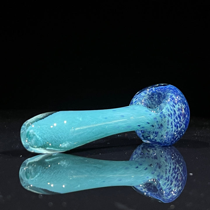 Blue Frit Pipe Glass Pipe Beezy Glass