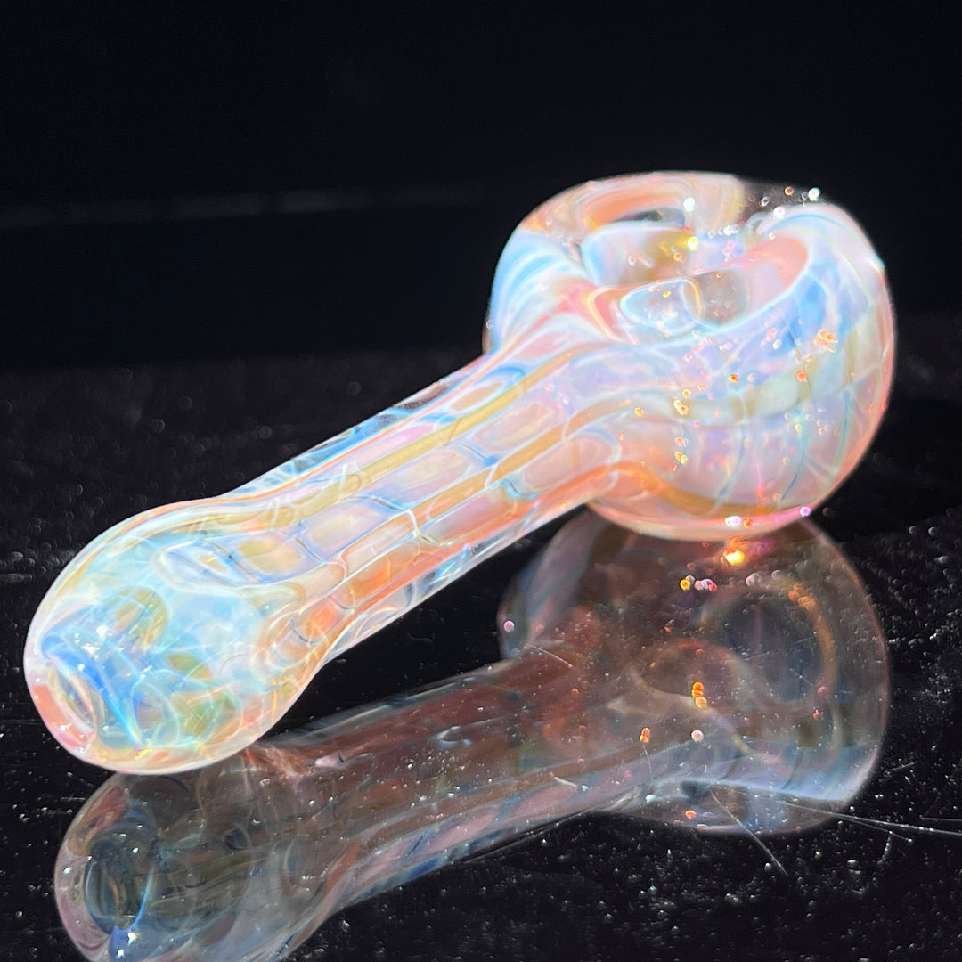 Coil I.O. Fumed Spoon Glass Pipe Schutz Glass   