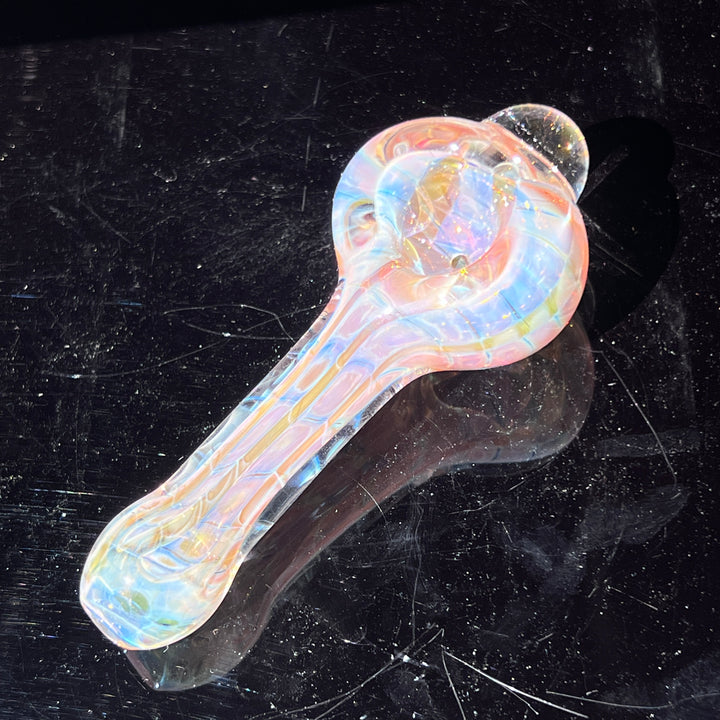 Coil I.O. Fumed Spoon Glass Pipe Schutz Glass   