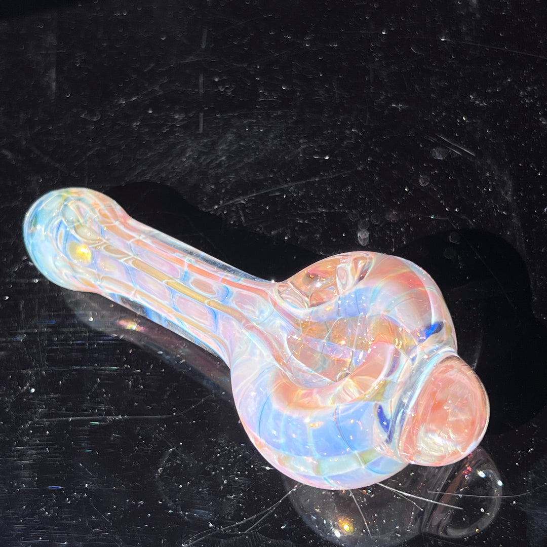 Coil I.O. Fumed Spoon Glass Pipe Schutz Glass   