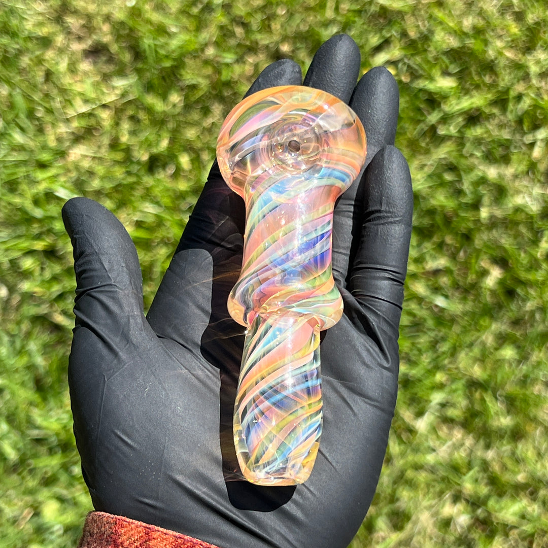 Firekist Inside Out Fume Spoon Glass Pipe Firekist Glass   