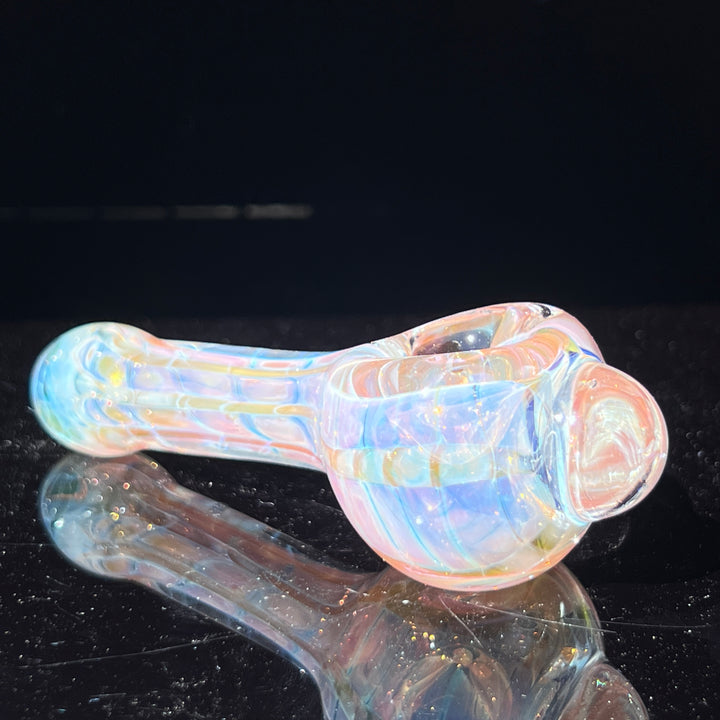 Coil I.O. Fumed Spoon Glass Pipe Schutz Glass   