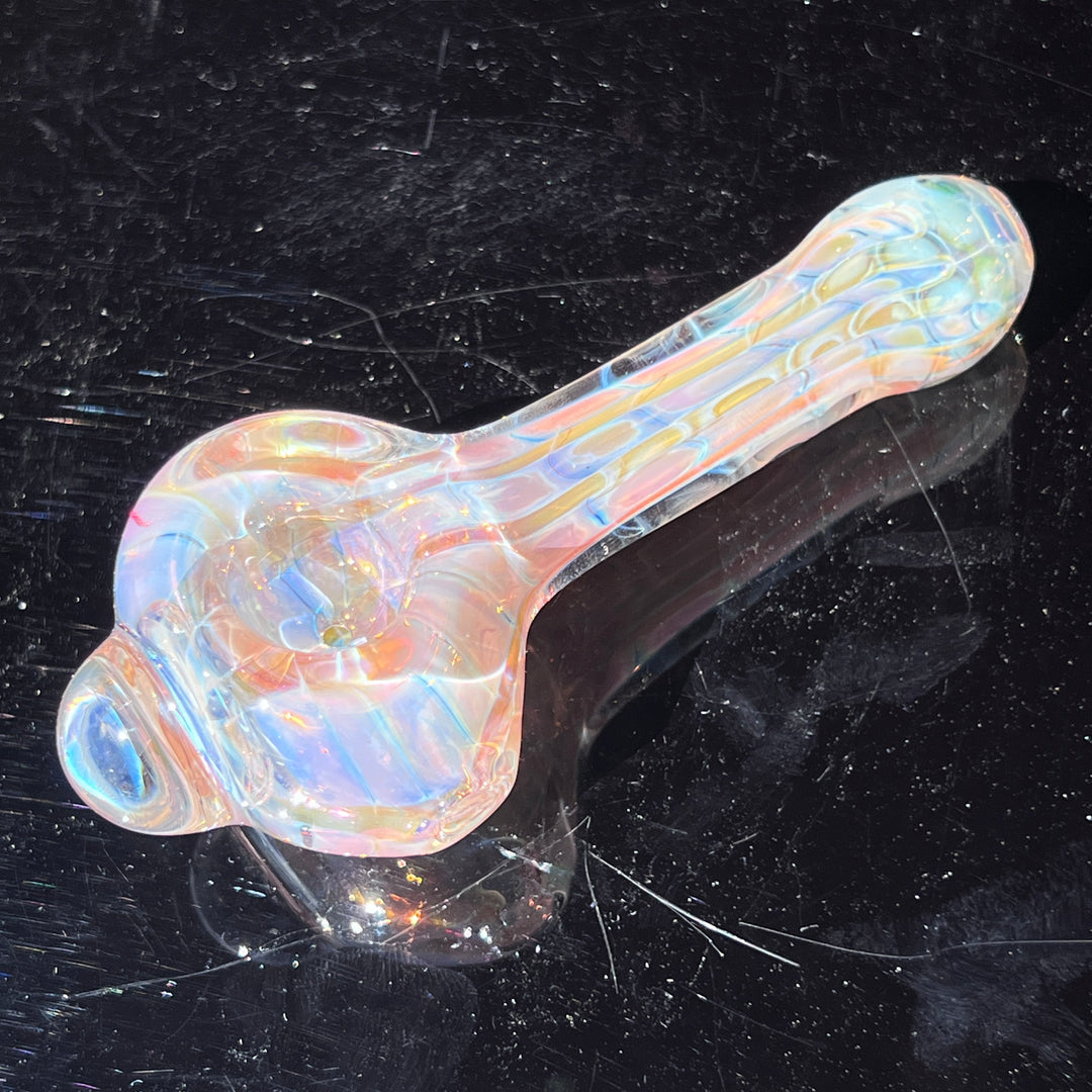 Coil I.O. Fumed Spoon Glass Pipe Schutz Glass   