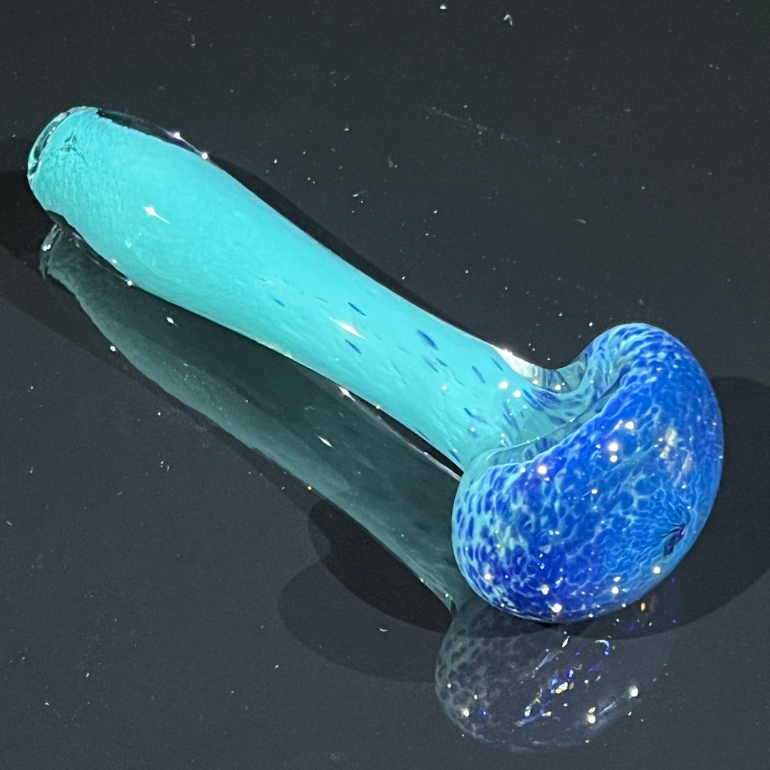 Blue Frit Pipe Glass Pipe Beezy Glass