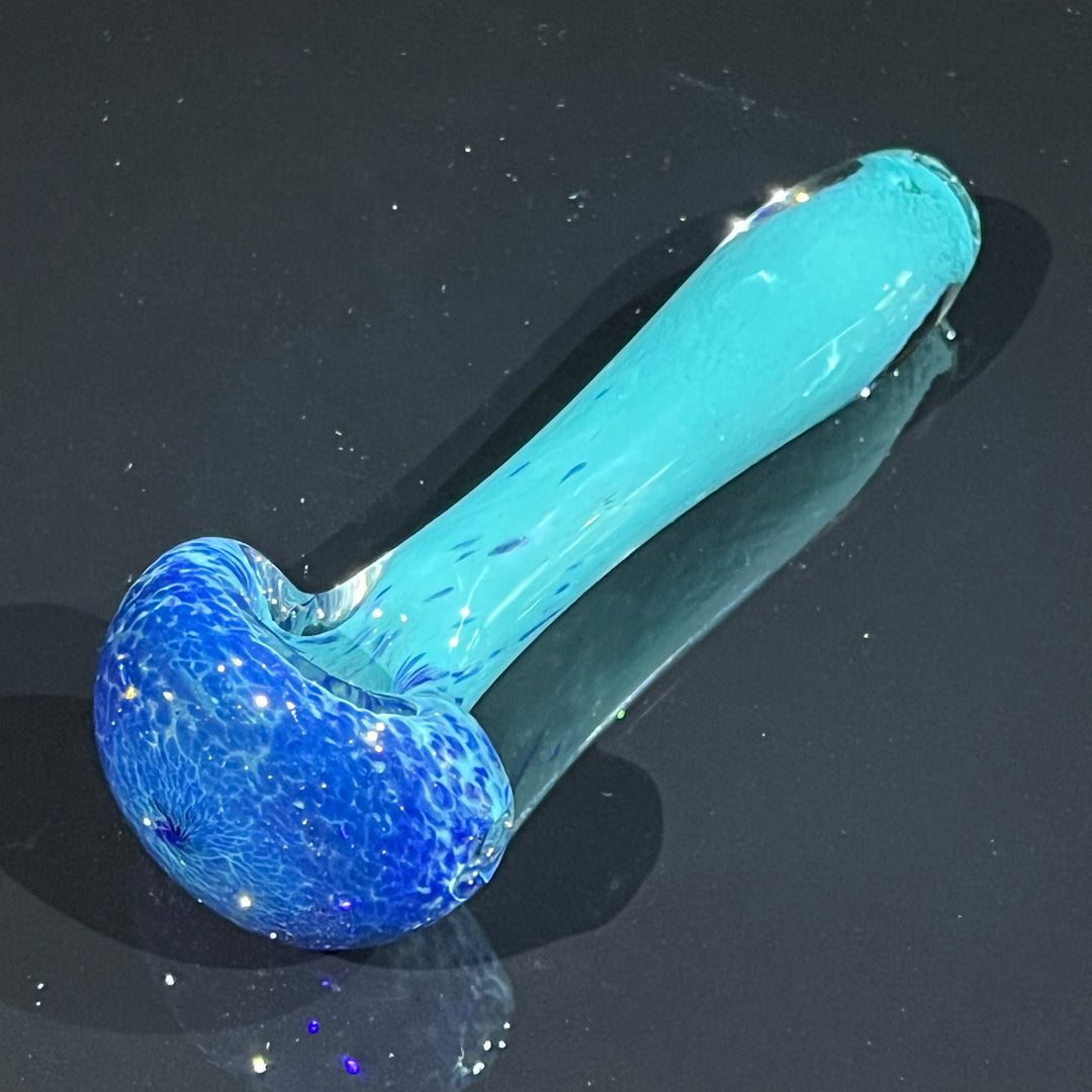 Blue Frit Pipe Glass Pipe Beezy Glass