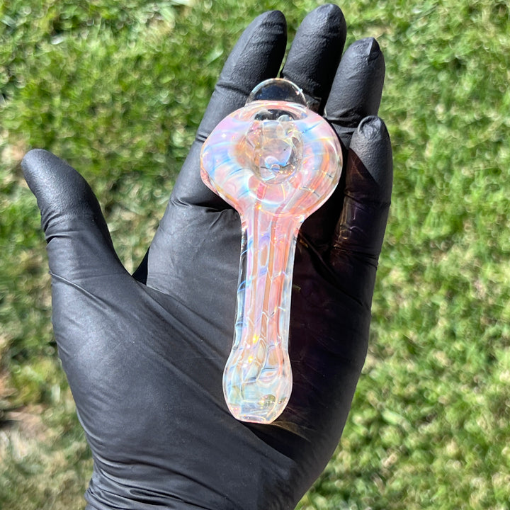 Coil I.O. Fumed Spoon Glass Pipe Schutz Glass   