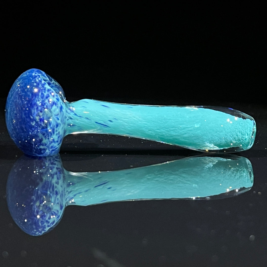 Blue Frit Pipe Glass Pipe Beezy Glass