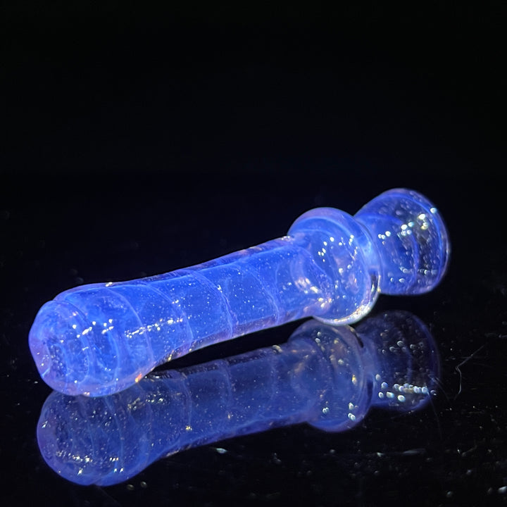 Purple Slyme Coil Chillum Glass Pipe Schutz Glass   