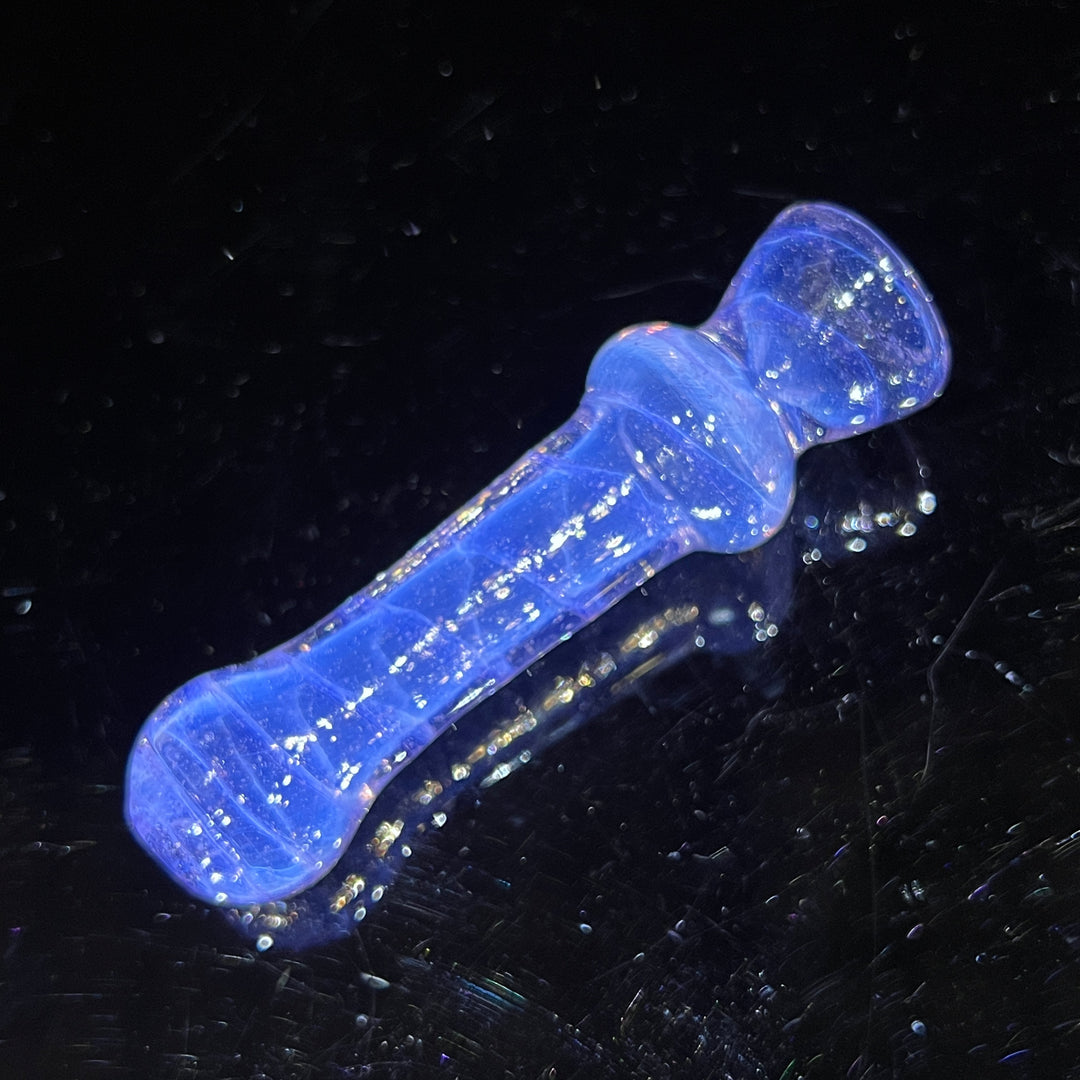 Purple Slyme Coil Chillum Glass Pipe Schutz Glass   