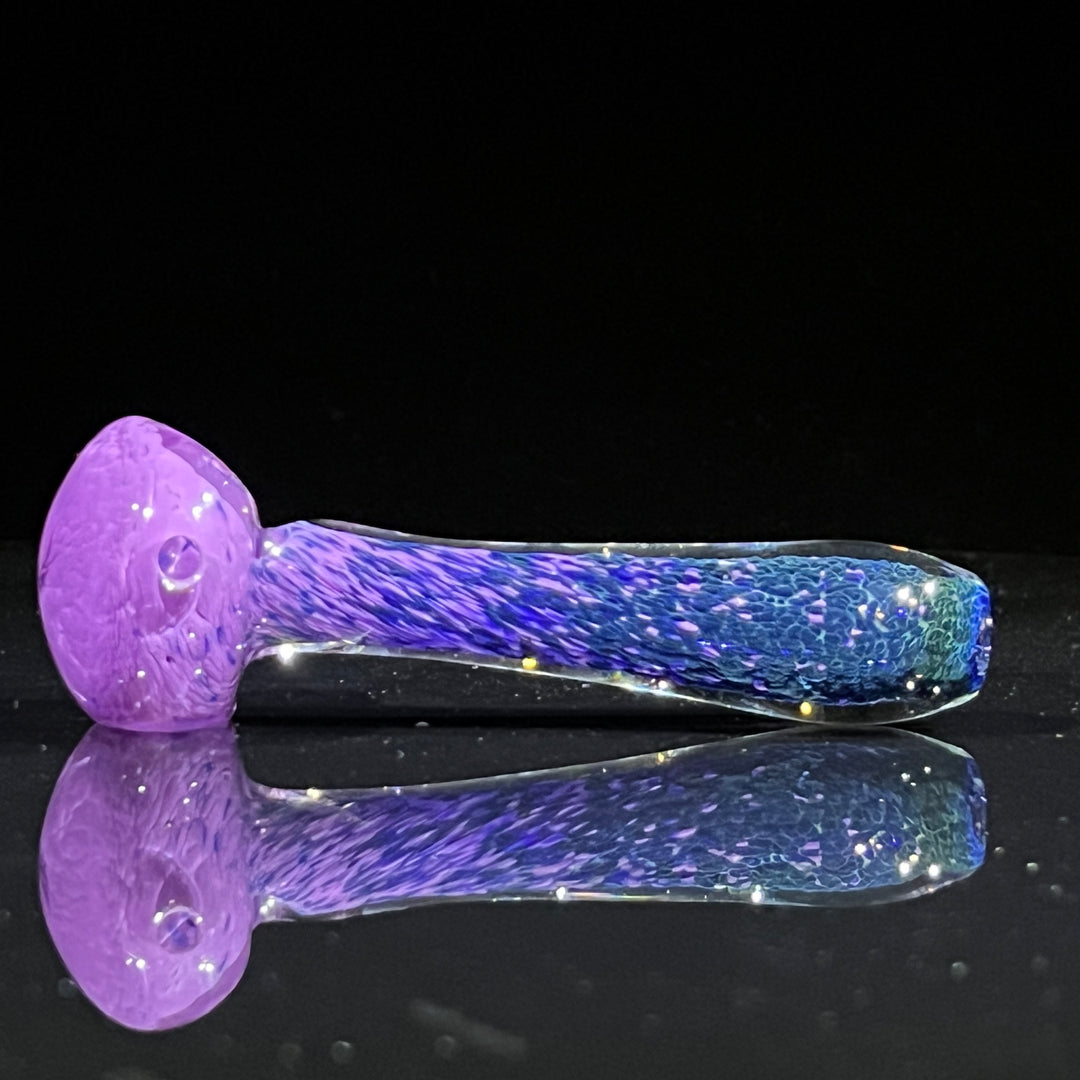 Purple Frit Pipe Glass Pipe Beezy Glass