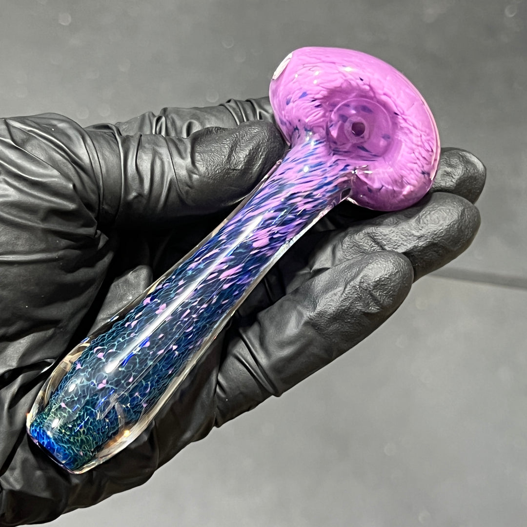 Purple Frit Pipe Glass Pipe Beezy Glass