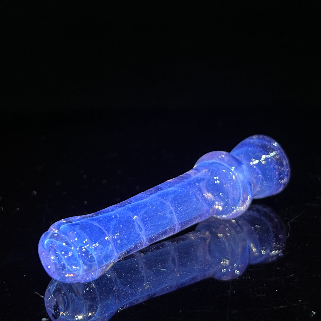 Purple Slyme Coil Chillum Glass Pipe Schutz Glass   