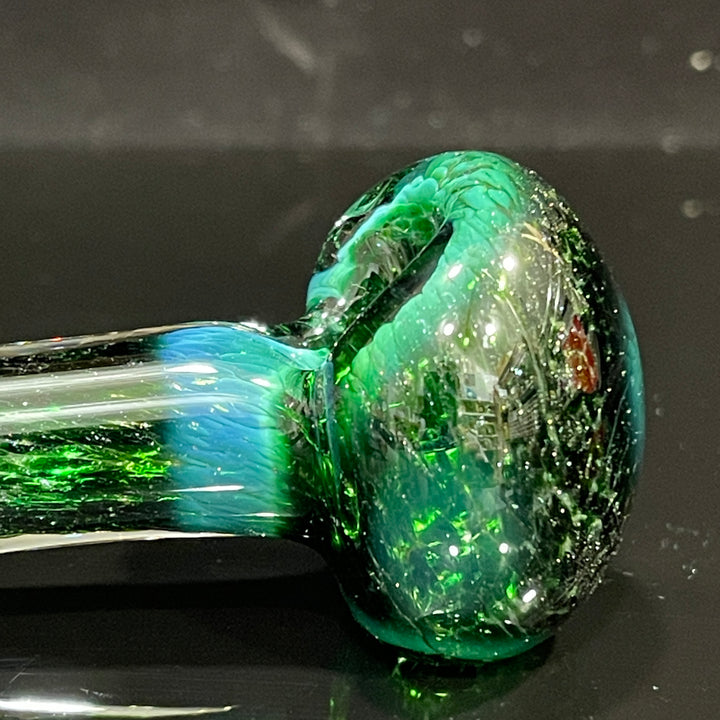 Experimental Jade Pipe Glass Pipe Beezy Glass   