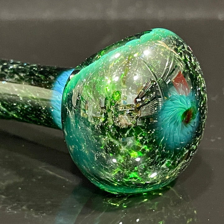 Experimental Jade Pipe Glass Pipe Beezy Glass   