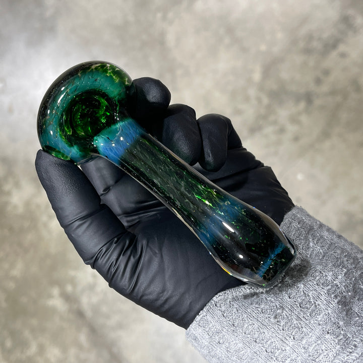 Experimental Jade Pipe Glass Pipe Beezy Glass   