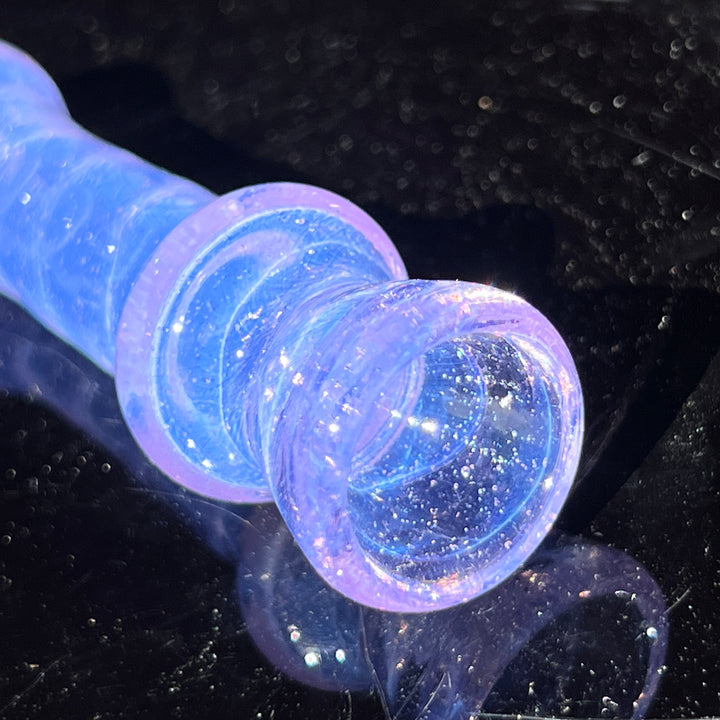 Purple Slyme Coil Chillum Glass Pipe Schutz Glass   