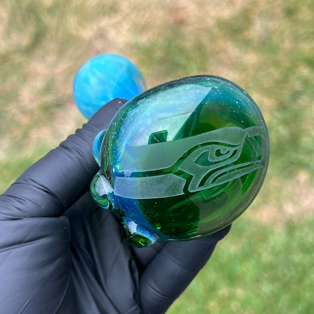 Seahawks Glass Pipe Glass Pipe Tako Glass   