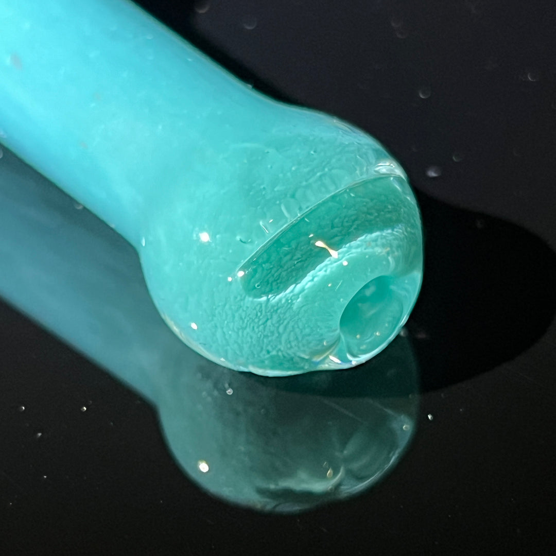 Seaside Turquoise Chillum Glass Pipe Schutz Glass   