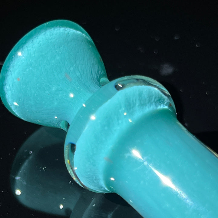 Seaside Turquoise Chillum Glass Pipe Schutz Glass   