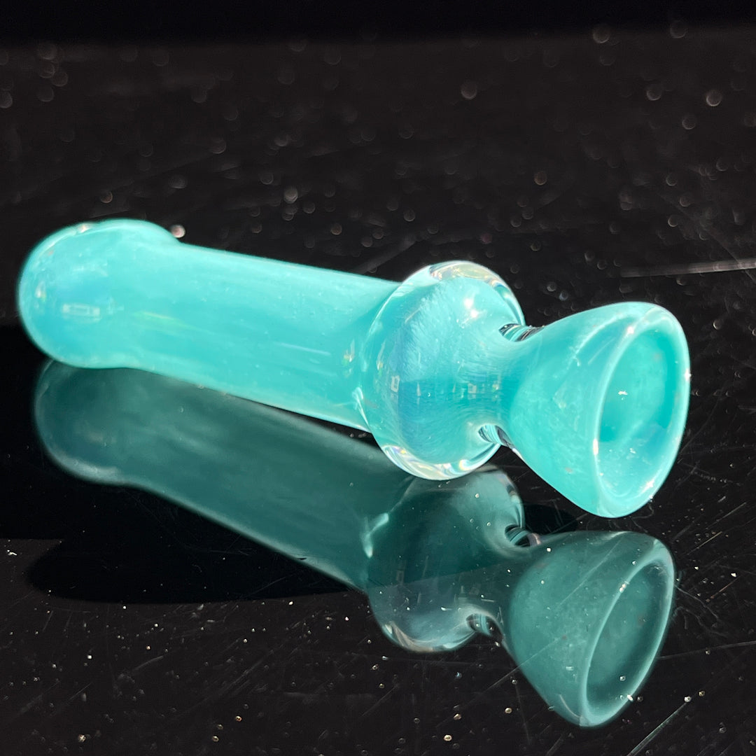 Seaside Turquoise Chillum Glass Pipe Schutz Glass   