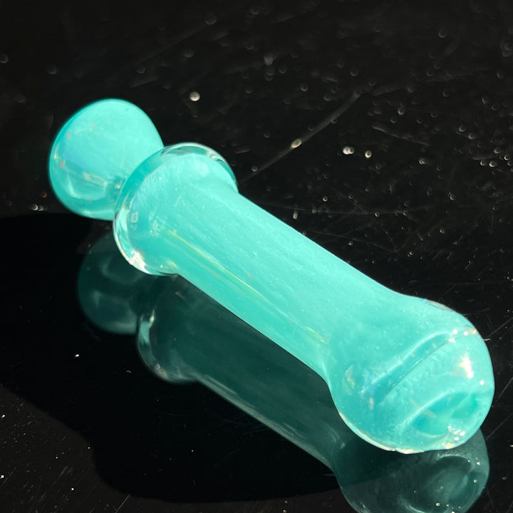 Seaside Turquoise Chillum Glass Pipe Schutz Glass   