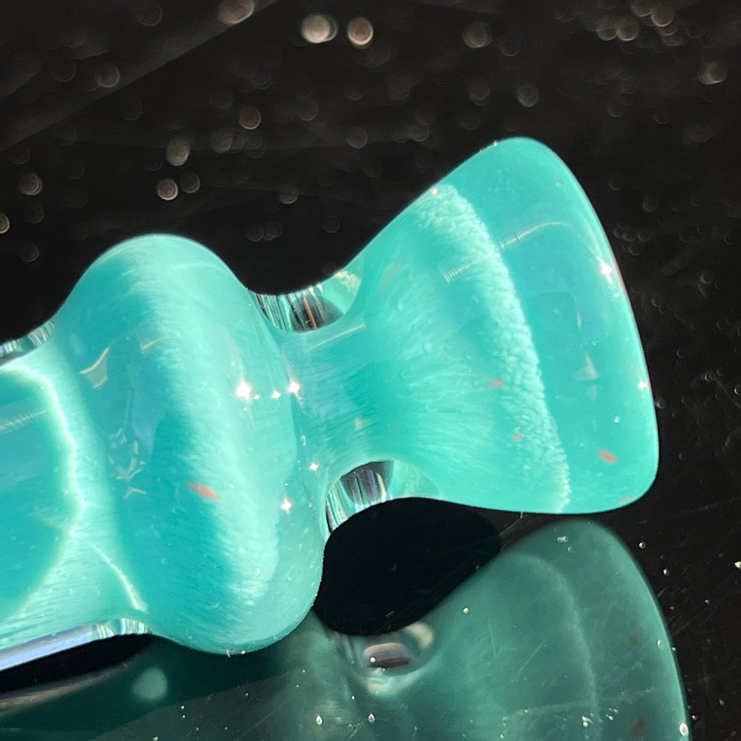 Seaside Turquoise Chillum Glass Pipe Schutz Glass   