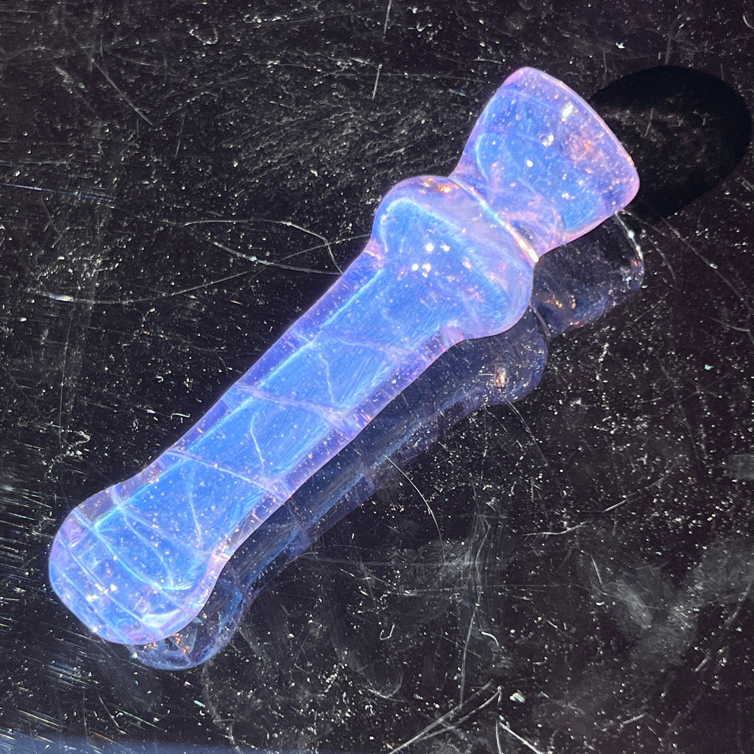 Purple Slyme Coil Chillum Glass Pipe Schutz Glass   