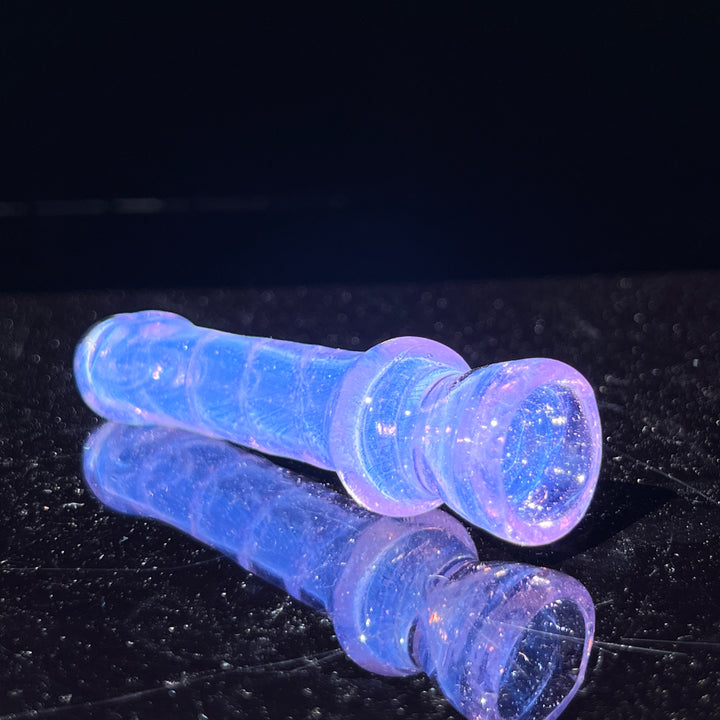 Purple Slyme Coil Chillum Glass Pipe Schutz Glass   