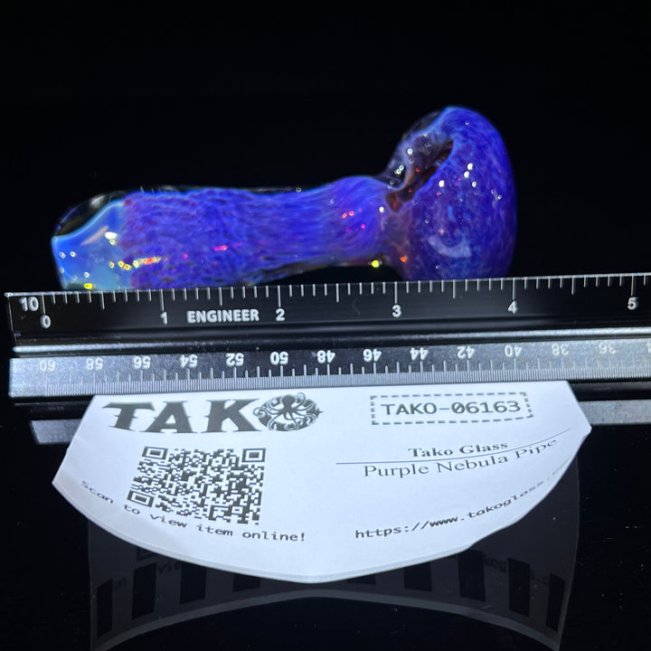 Purple Nebula Pipe Glass Pipe Tako Glass   