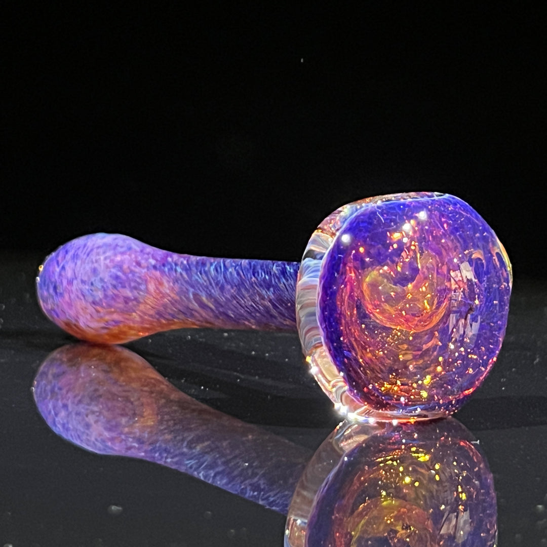 Purple Frit Pipe Glass Pipe Beezy Glass