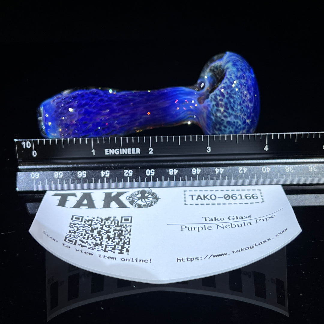 Purple Nebula Pipe Glass Pipe Tako Glass   