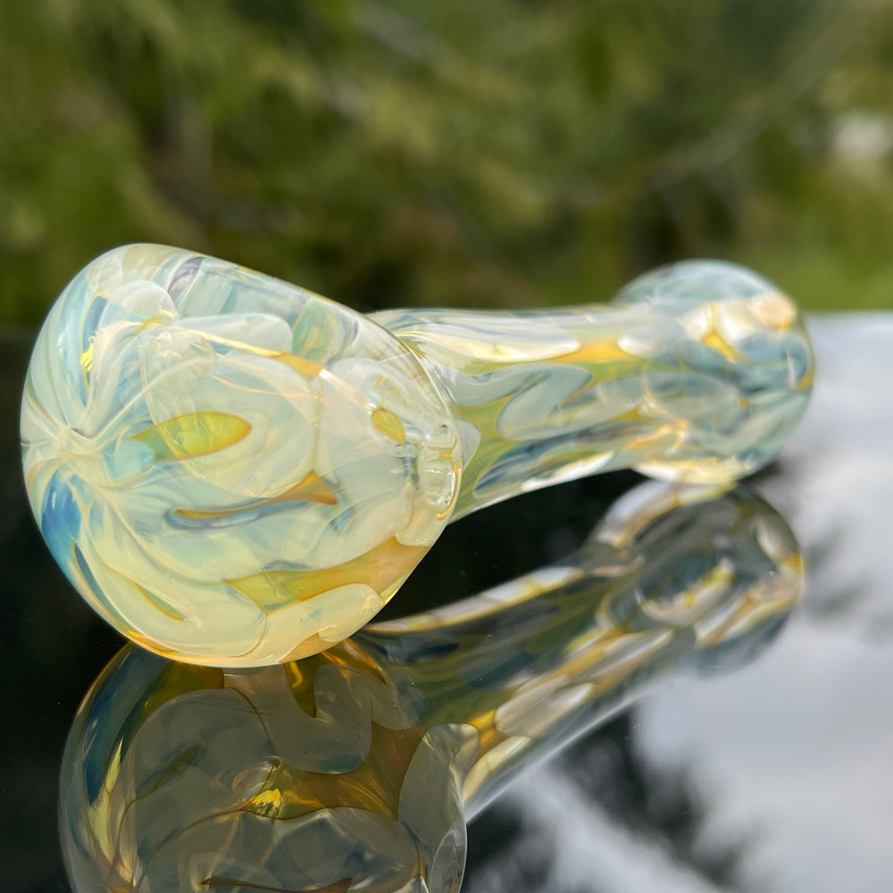 Ghost Flame Pipe Glass Pipe Tiny Mike