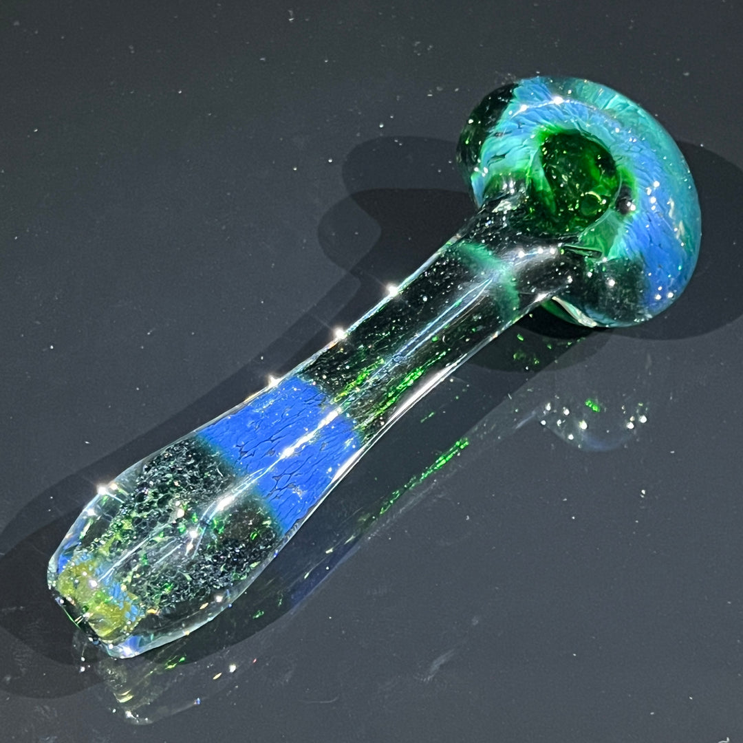 Exp Green Frit Pipe Glass Pipe Beezy Glass