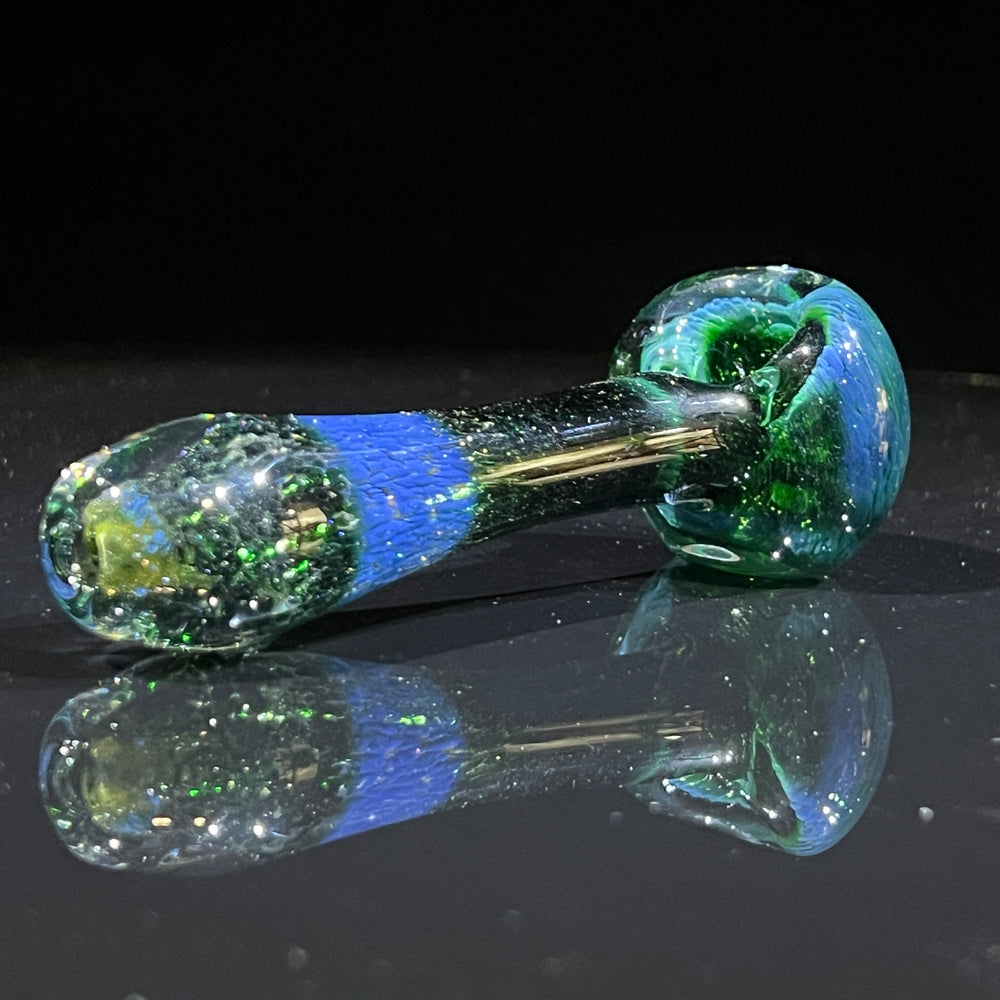 Exp Green Frit Pipe Glass Pipe Beezy Glass