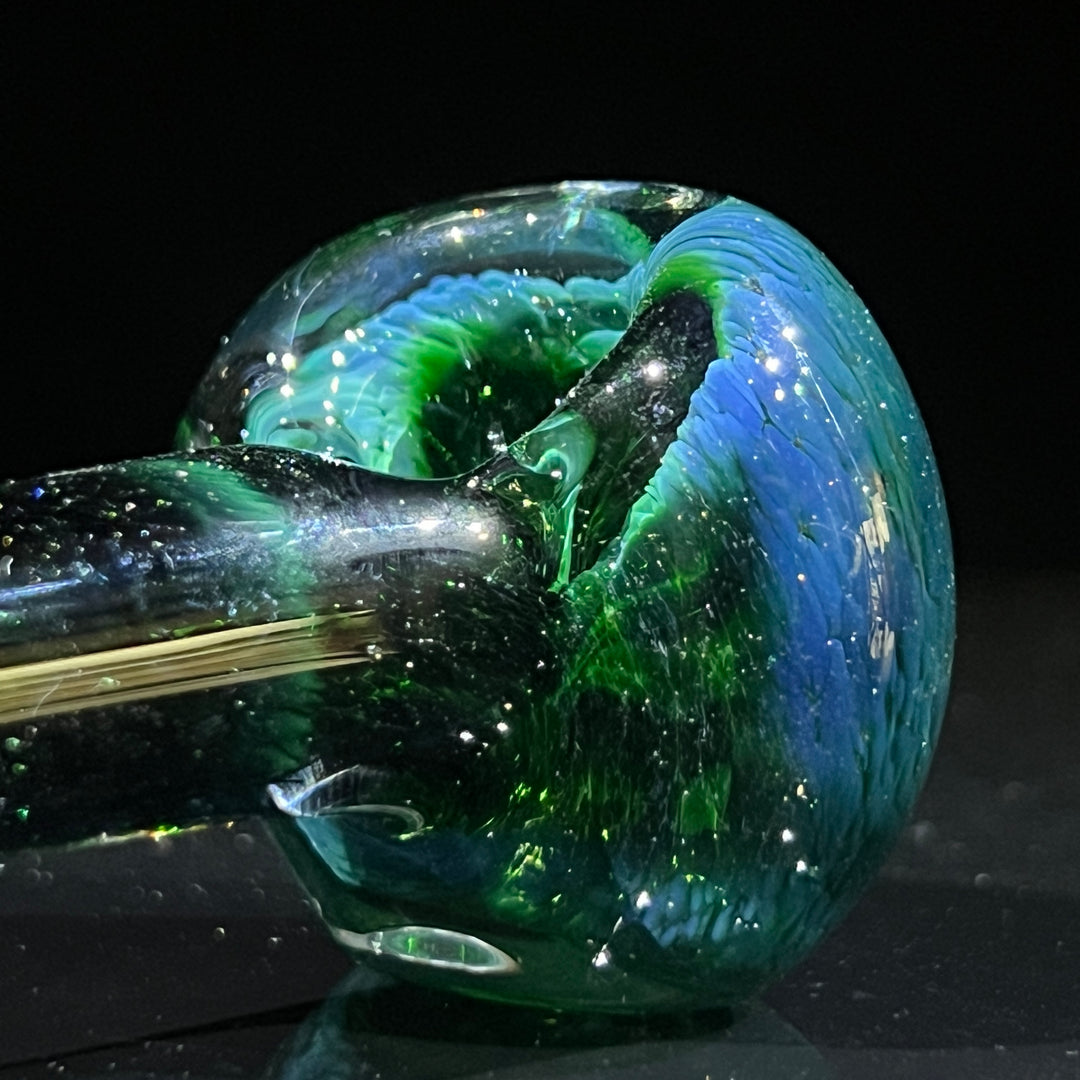 Exp Green Frit Pipe Glass Pipe Beezy Glass