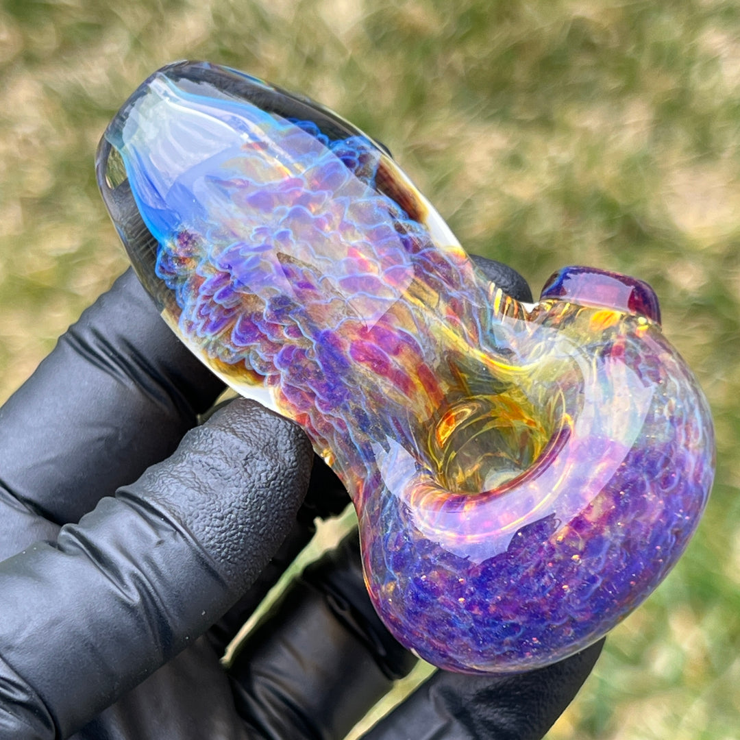 Purple Nebula Pocket Pipe Glass Pipe Tako Glass   