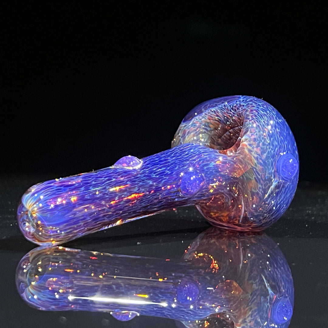 Thick Purple Pipe Glass Pipe Chuck Glass