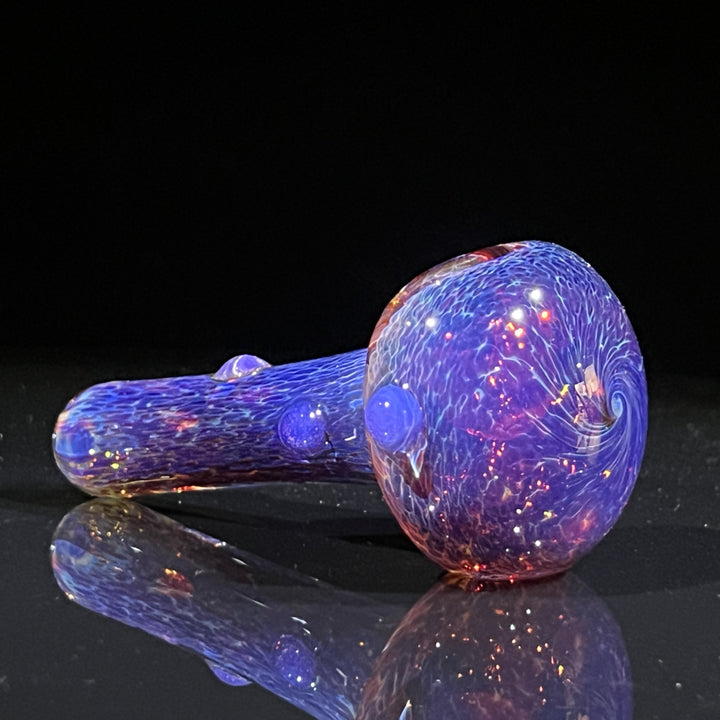 Thick Purple Pipe Glass Pipe Chuck Glass