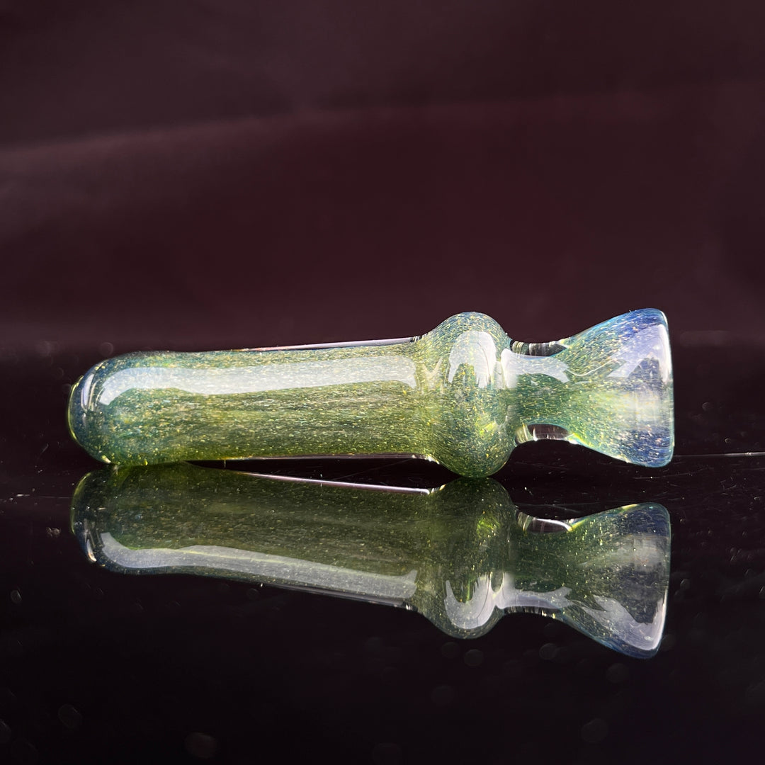 Rainforest Moss Chillum Glass Pipe Schutz Glass   