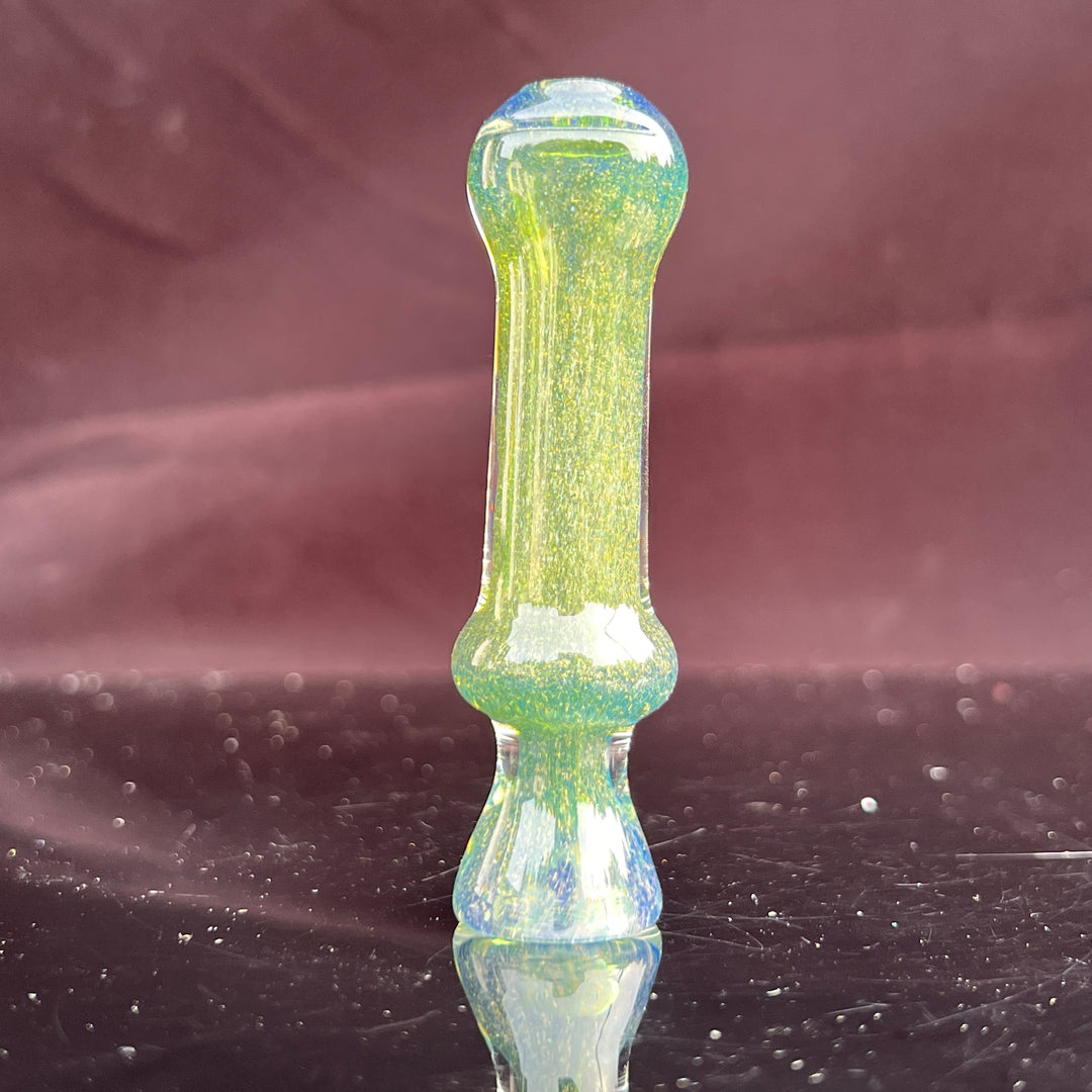 Rainforest Moss Chillum Glass Pipe Schutz Glass   