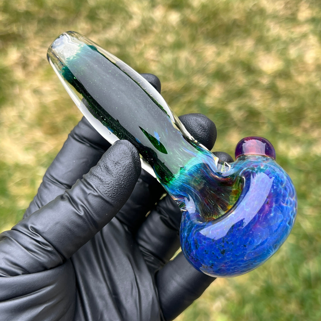 Purple Moss Pipe Glass Pipe TG   