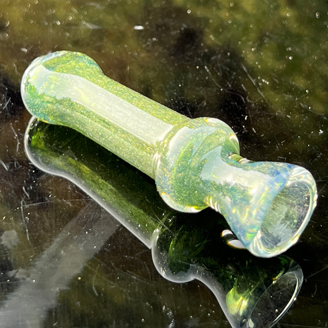 Rainforest Moss Chillum Glass Pipe Schutz Glass   